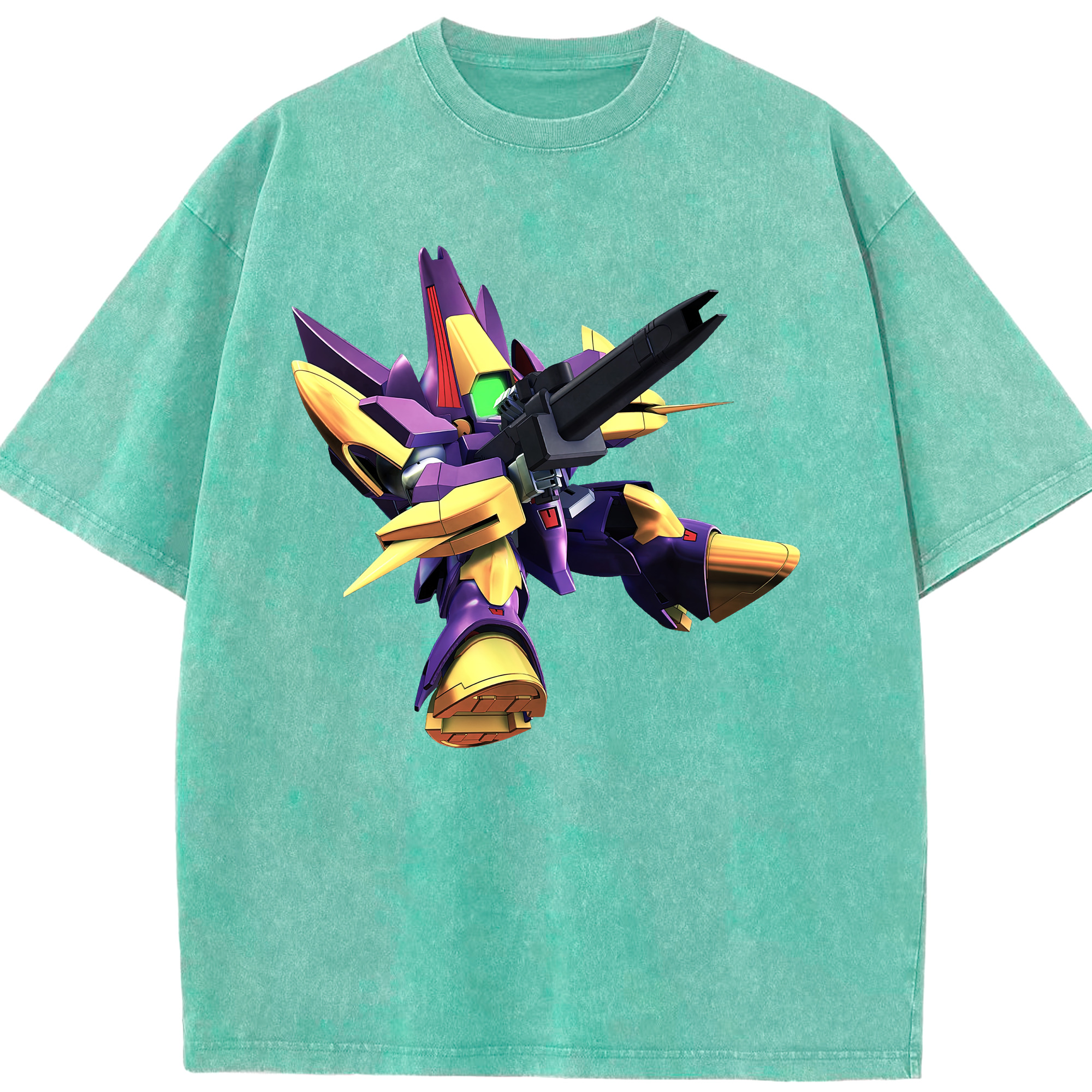 （画像用） 機動戦士ガンダム Mobile Suit Gundam 綿100% ヴィンテージ風 半袖Tシャツ（フロントプリント）